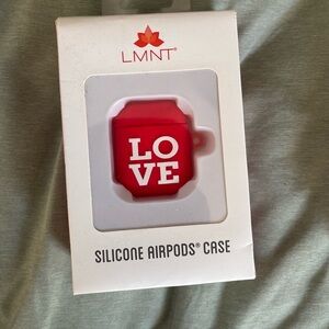 Red Silicone AirPods Case